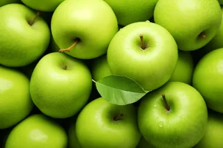 青苹果水果摄影图