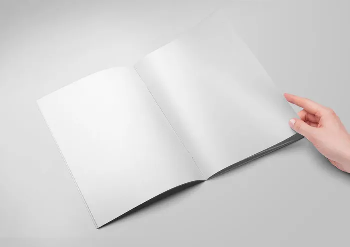 宣传画册样机psd模版下载