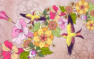 中国风古风国潮祥云旭日背景