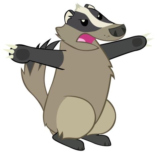 獾 PNG(900x878)