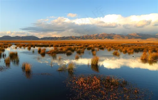 花湖秋韵风景图片