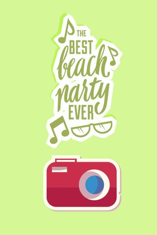 夏天海报|矢量|插画|扁平|风格