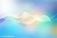 光影彩色幻彩曲线背景图片