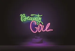 简约霓虹灯设计