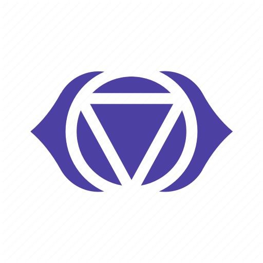 第三只眼脉轮 PNG免抠(512x512)