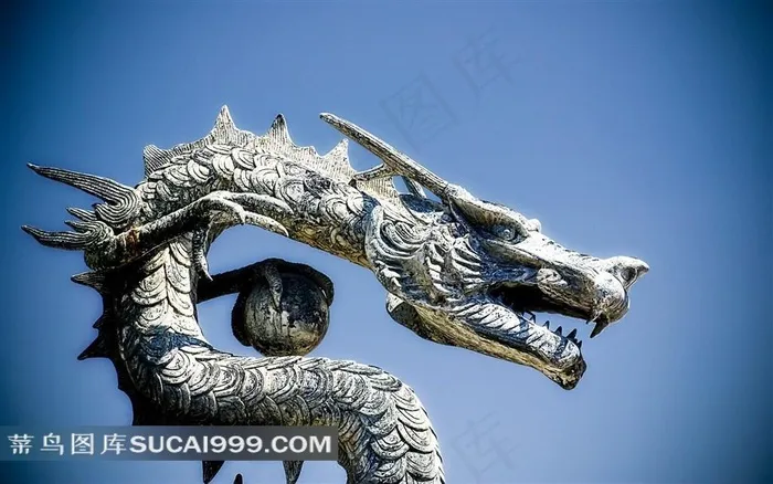 龙的雕刻艺术素材