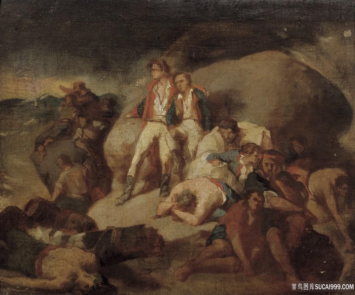 特拉法加战役的法国情节风景