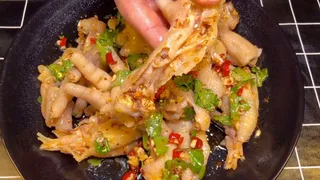 凉菜 鸡爪 柠檬鸡爪 素材 (22)