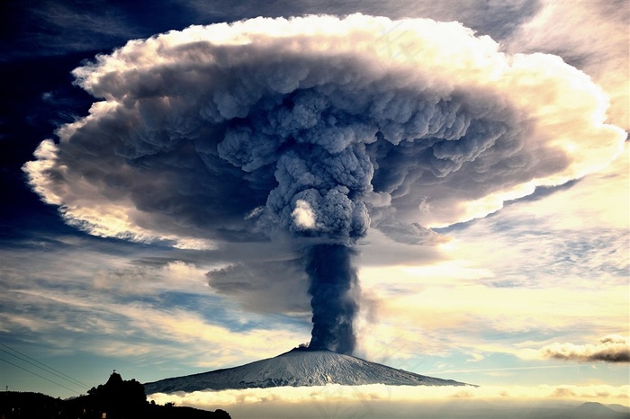 意大利的埃特纳火山