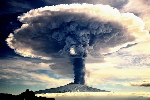 意大利的埃特纳火山 意大利的埃特纳火山