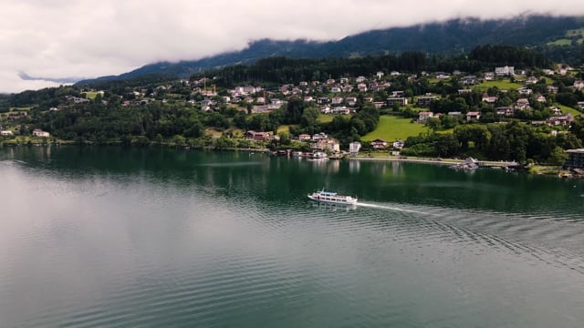 船, 湖, 渡船, 水, 蓝色的, 安静的, 自然, 天堂