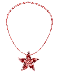 水晶项链免抠图-4