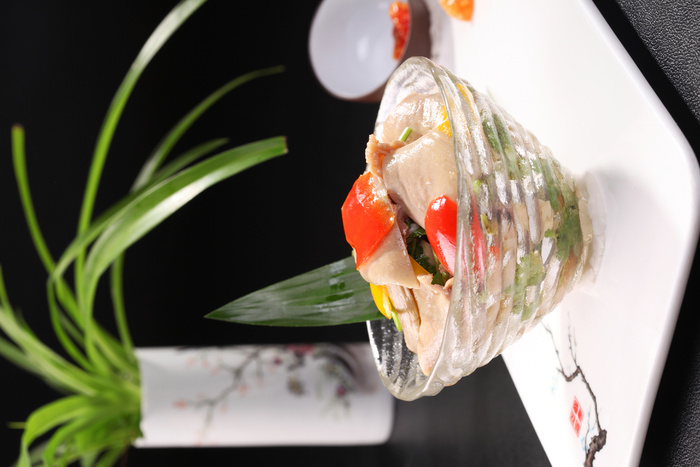 香菜拌生肠 (6)