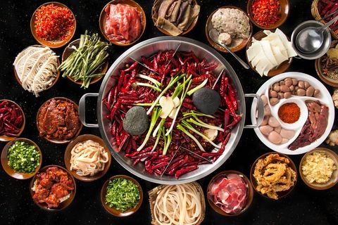 火锅菜品配菜麻辣火锅红油火锅清汤火锅
