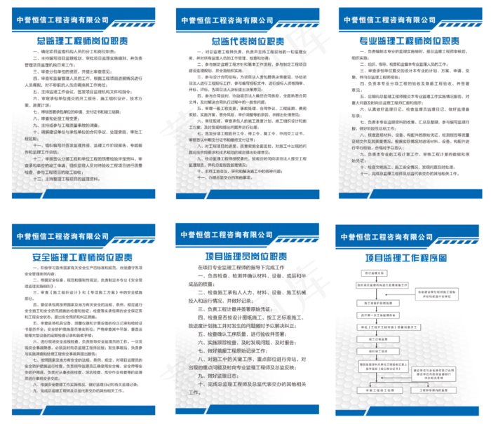 监理制度牌cdr矢量模版下载