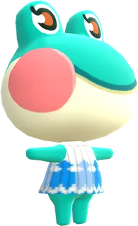 青蛙人物卡通简笔