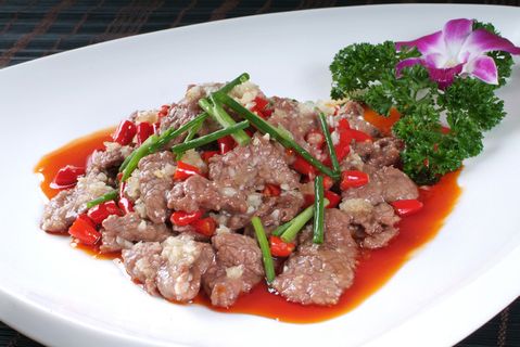 川菜湘菜高清菜谱 鲜椒牛柳