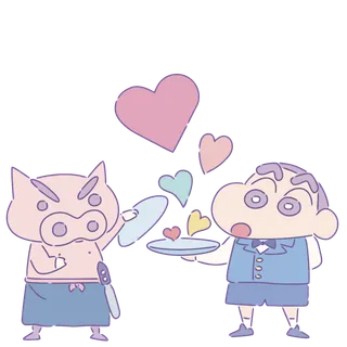 蜡笔小新可爱人物免扣素材