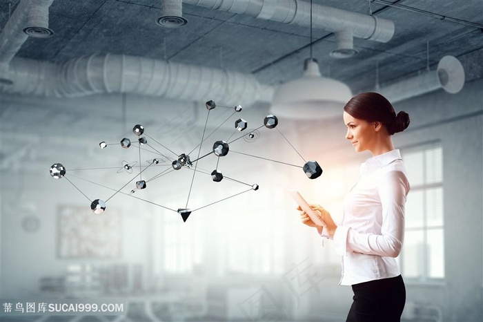 女性与科技销售网络