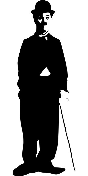 查理·卓别林 PNG免抠(360x720)