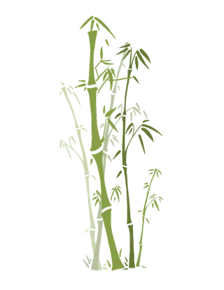 竹子水墨画中国风国画墨水书法竹子画