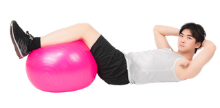 瑜伽人物免扣png