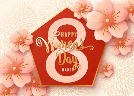 三八妇女节女神节贺卡素材