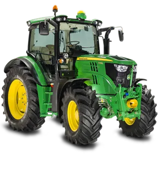 现代农业黄绿色农车
