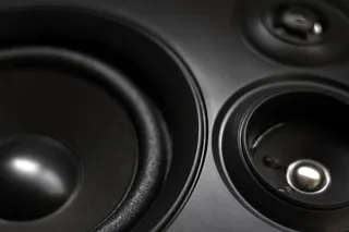 家电音响设备特写