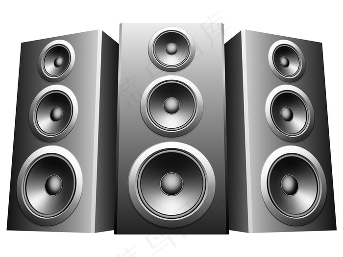 音响音乐插画