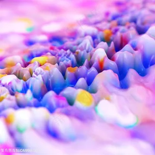 炫彩抽象流体背景高清图片