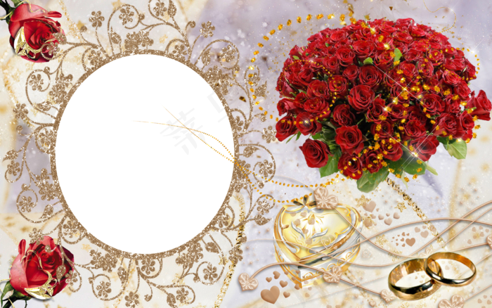 花纹相框素材图片下载