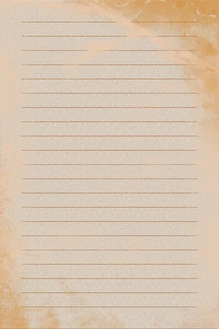 大气信纸模板背景