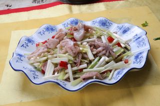 06韭黄炒八带-彬彬香土居