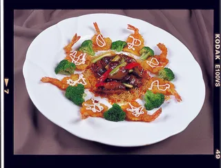 1009XC-0095敲虾镇海