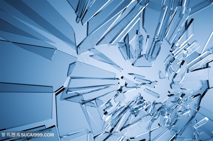 玻璃碎片背景高清图片