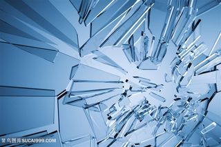 玻璃碎片背景高清图片