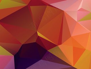炫彩几何图形背景 几何艺术设计 多边形背景图片
