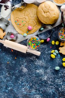 复活节自制饼干模具彩糖工具场景(3)