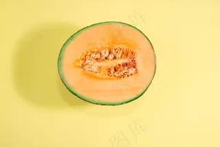 哈密瓜黄色壁纸图片