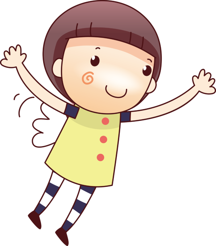 天使 女孩 卡通