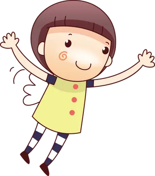 天使 女孩 卡通