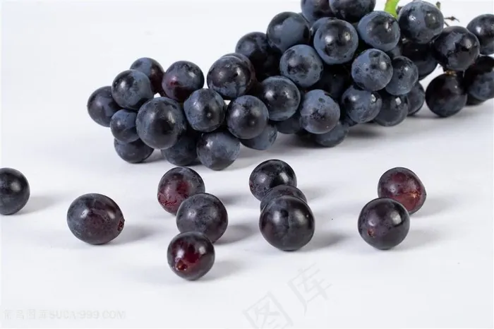 素食葡萄素材图片