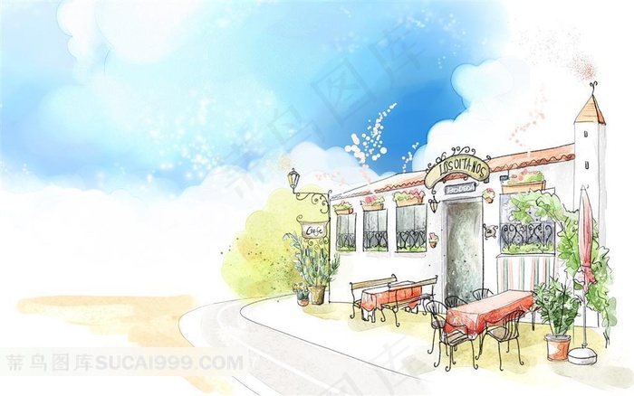 手绘我的小餐馆