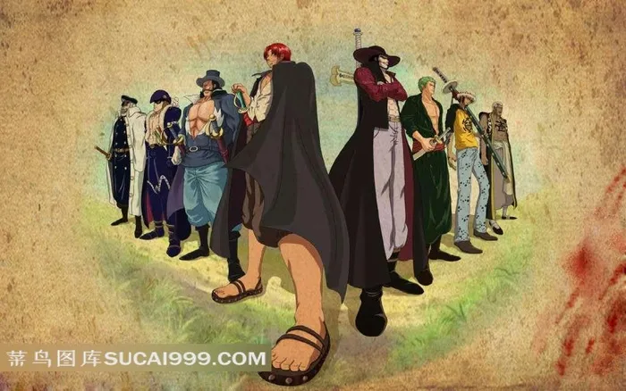 海贼王卡通人物图片