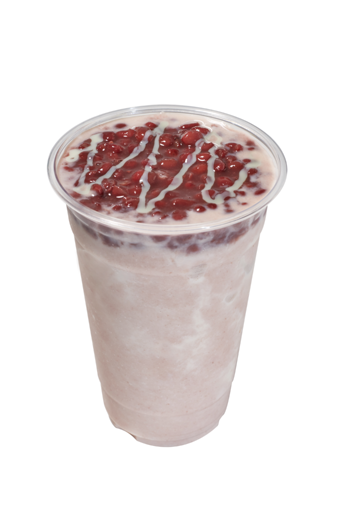 奶茶照片拍摄果汁红豆叉叉冰