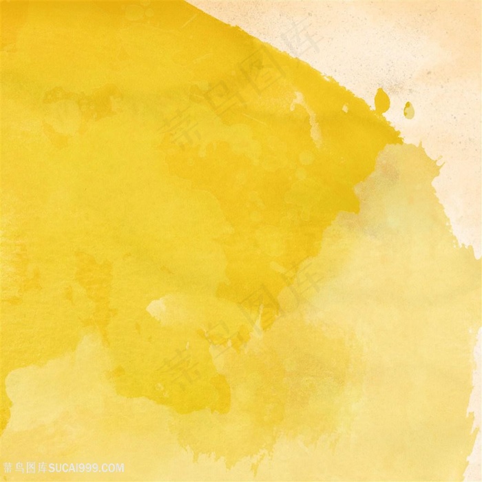 黄色叠加墨迹背景图片