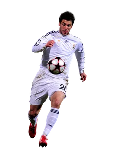 足球运动员踢球射门免抠