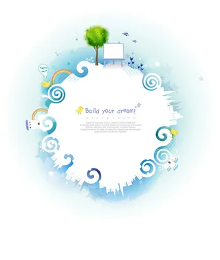 简约风名片海报边框图框素材AI矢量图 (179)