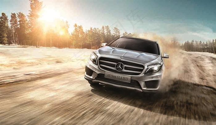 名车奔驰海报素材